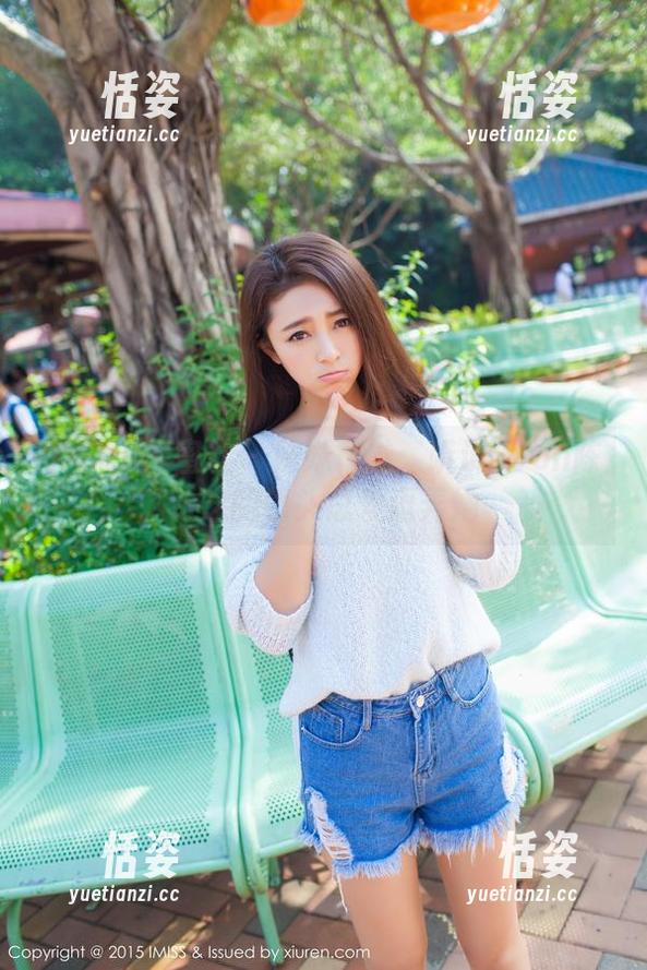 IMiss爱蜜社 - 妹妹精选：听说Evon陈赞之的镜头总爱逗弄她
