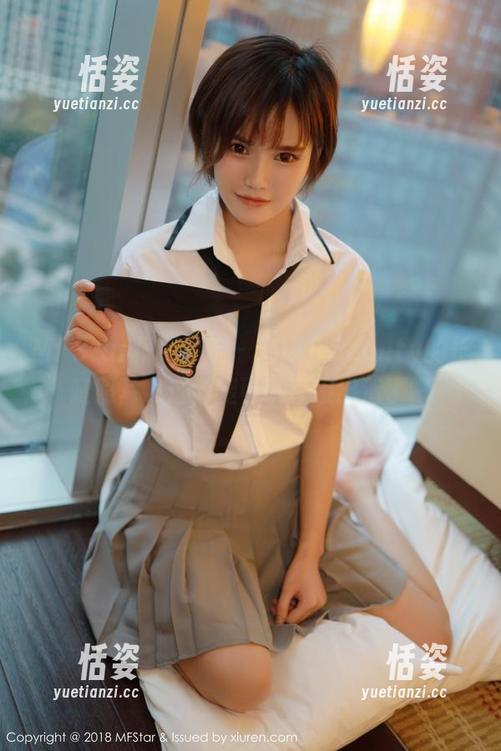 MFStar模范学院 - 唐琪儿Beauty的长腿照片，这俩腿可以直接出道了吧