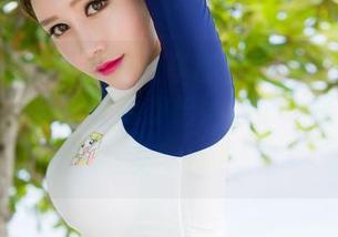 MiStar魅妍社 - 分享图库里的糯美子Mini，脚好看得让我想给她颁个‘最佳美腿奖’！