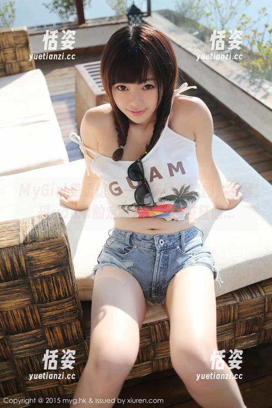 MyGirl美媛馆-王馨瑶yanni MyGirl美媛馆 - 一抬腿就能出图,王馨瑶yanni的定制短裤我已被征服...