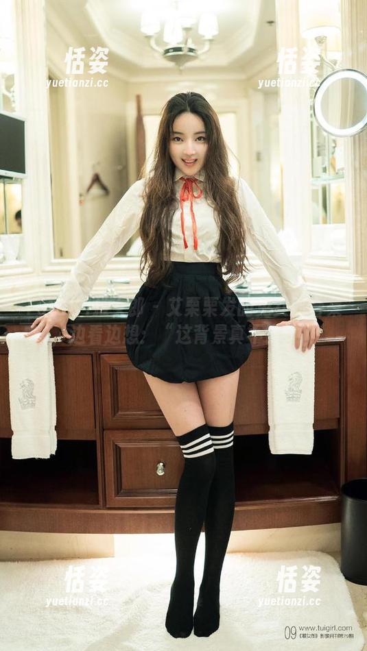TuiGirl推女郎 - 艾栗栗发的兔女郎合集，边看边想：“这背景真不错！”