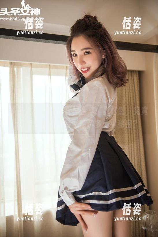 头条女神 - 制服写真合集：郭忆然，究竟在每一件淑女装下藏了多少小秘密？