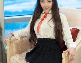 推女郎 - 这场花嫁，连欣在线，美图里如梦似幻的花开