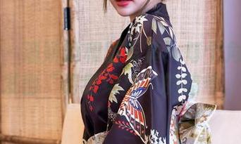 星颜社 - 潘娇娇和服写真：每个角度都在发出“请继续拍”的暗号。
