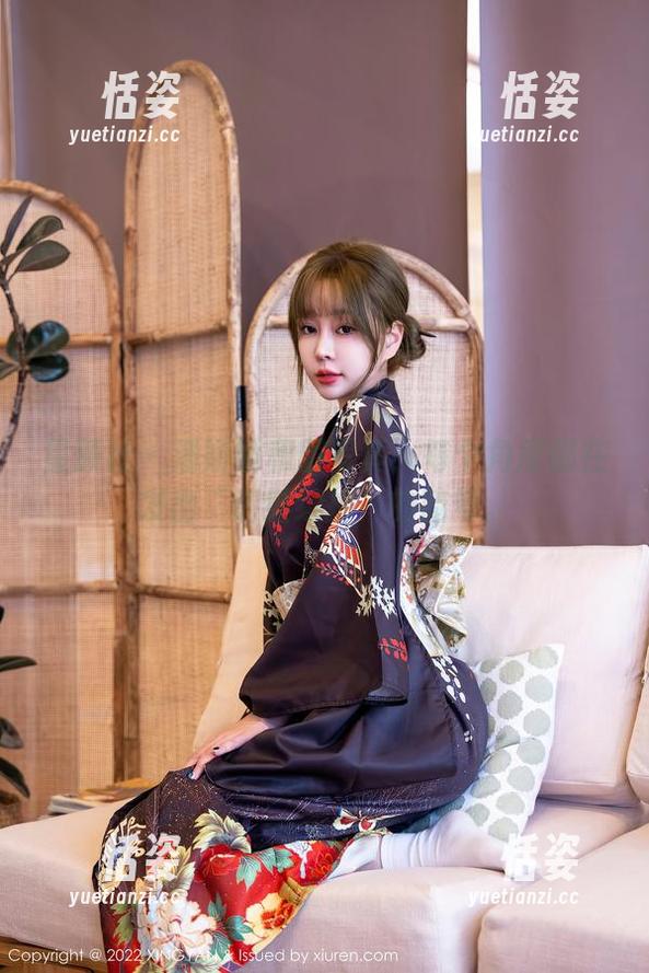 星颜社 - 潘娇娇和服写真：每个角度都在发出“请继续拍”的暗号。