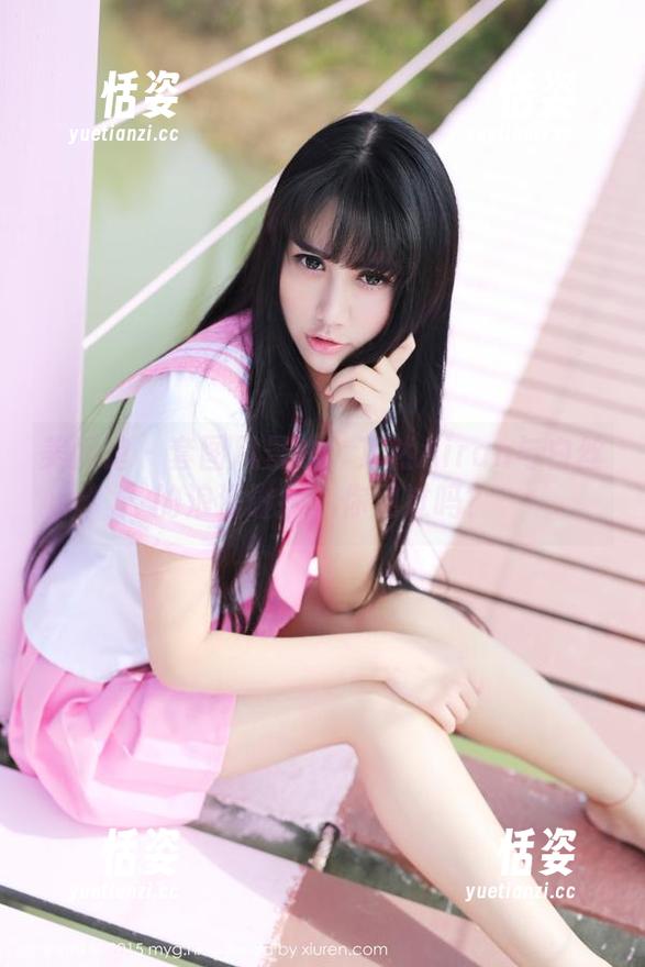 美媛馆-艾然Airan 美媛馆 - 套图风景线:艾然Airan与白丝的浪漫碰撞,你见过吗?