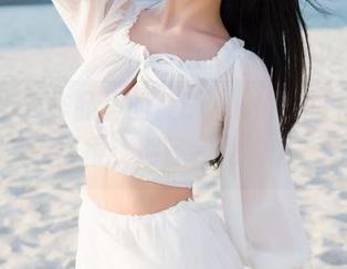 魅妍社 - 作品里的美昕Yumi，白衬衫撩人得很，别怪我说实话。